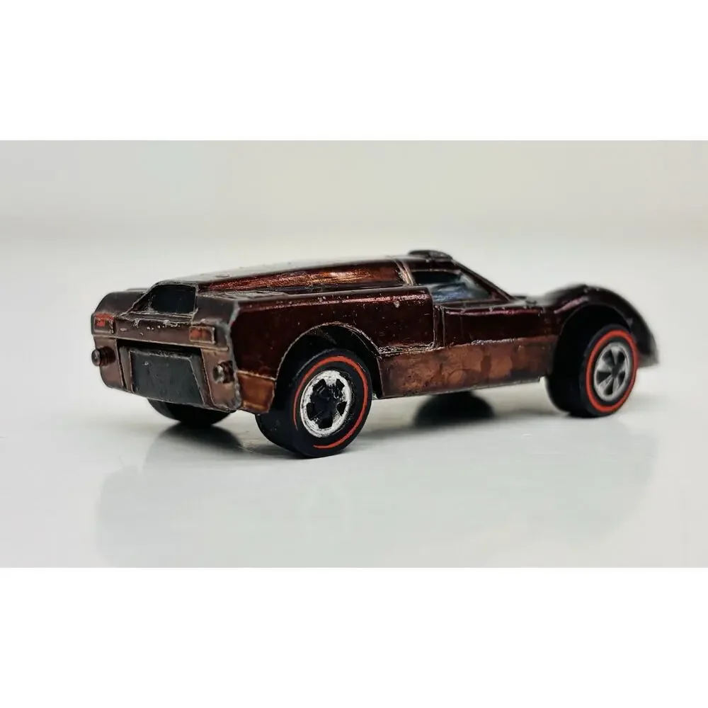 Hot Wheels Redline Ford J Car Brown US Black Interior